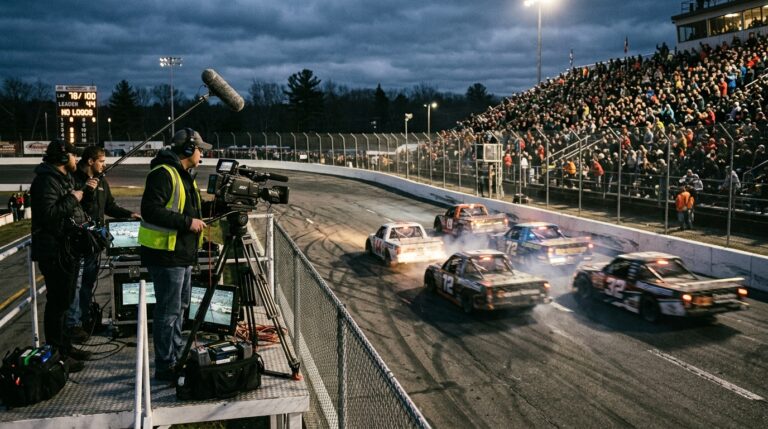 Short-track racing streaming in New England