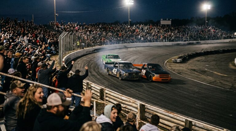 Waterford Speedbowl truck racing fan guide