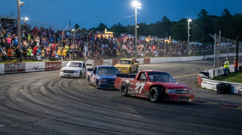 New England short-track truck racing and the grassroots skills that build championship teams