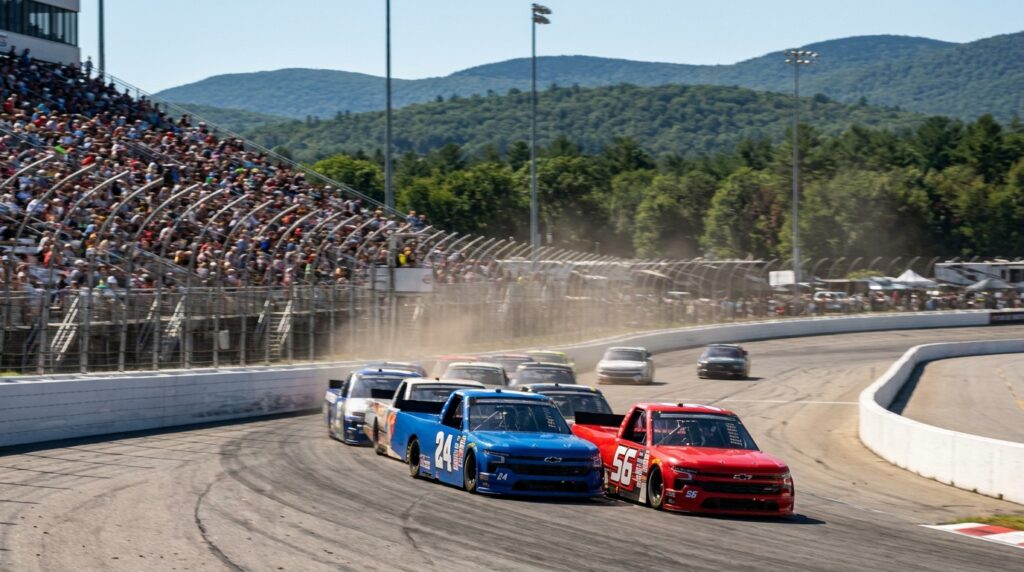 New England truck racing at New Hampshire Motor Speedway